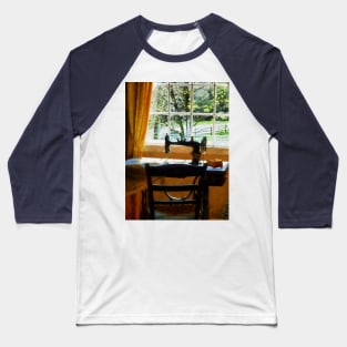 Sewing - Sewing Machine By Window Baseball T-Shirt